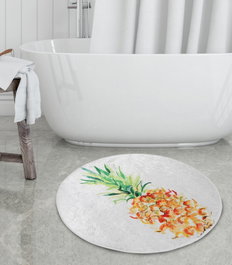 Mijölnir Pine Djt Alfombrilla de Baño Multicolor 100 cm
